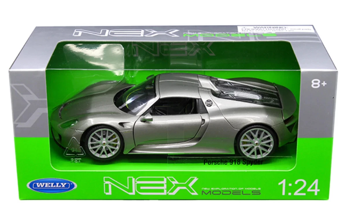 WELLY Porsche 918 Spyder Contemporary Manufacture Diecast Cars