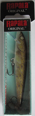 RAPALA Original Floating Minnow - Live Walleye - Two Sizes - 50% OFF SALE!