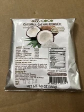 Coconut Cream Powder AllCoco 5.3oz 150 Grams . Best Before 4-02-20