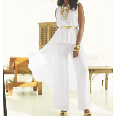 plus size white pants suits