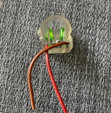 Thorens TD 104 105 Strobe Assembly Part #7605016 with Cover #6605012 - Tested