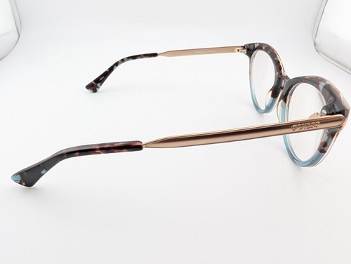Guess Eyeglasses, Frames Only, GU2462 BL, 51-18-135, Plastic/Metal, Blue Tort - Picture 9 of 19