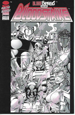 BLOODSTRIKE #1 IMAGE COMICS 1993 BAGGED AND BOARDED