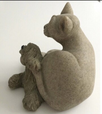 STONE CRITTERS 犬置物セット Vintage Stone Critters Dog and Other
