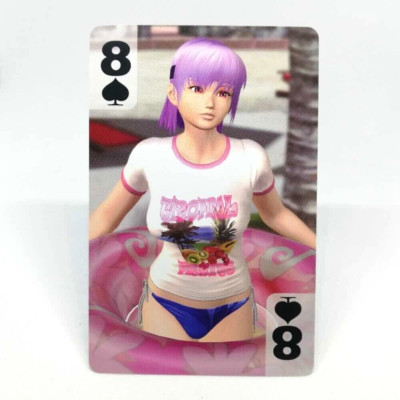 8 Ayane Spade DEAD OR ALIVE Extreme 2 Spielkarten KOEI TECMO JAPAN SPIEL
