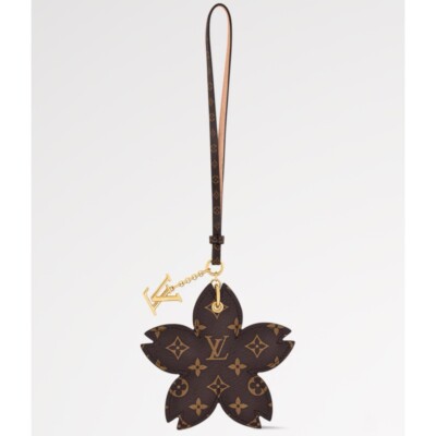 関税込 LV x TM Cherry Blossom Bag Charm M02475 Louis Vuitton × Takashi Murakami Bag Charm Cherry Blossom