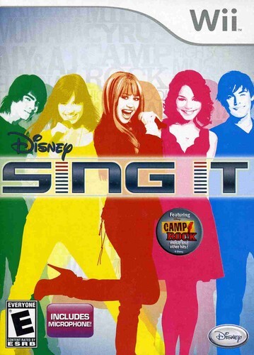 Disney Sing It Bundle with Microphone - Nintendo Wii