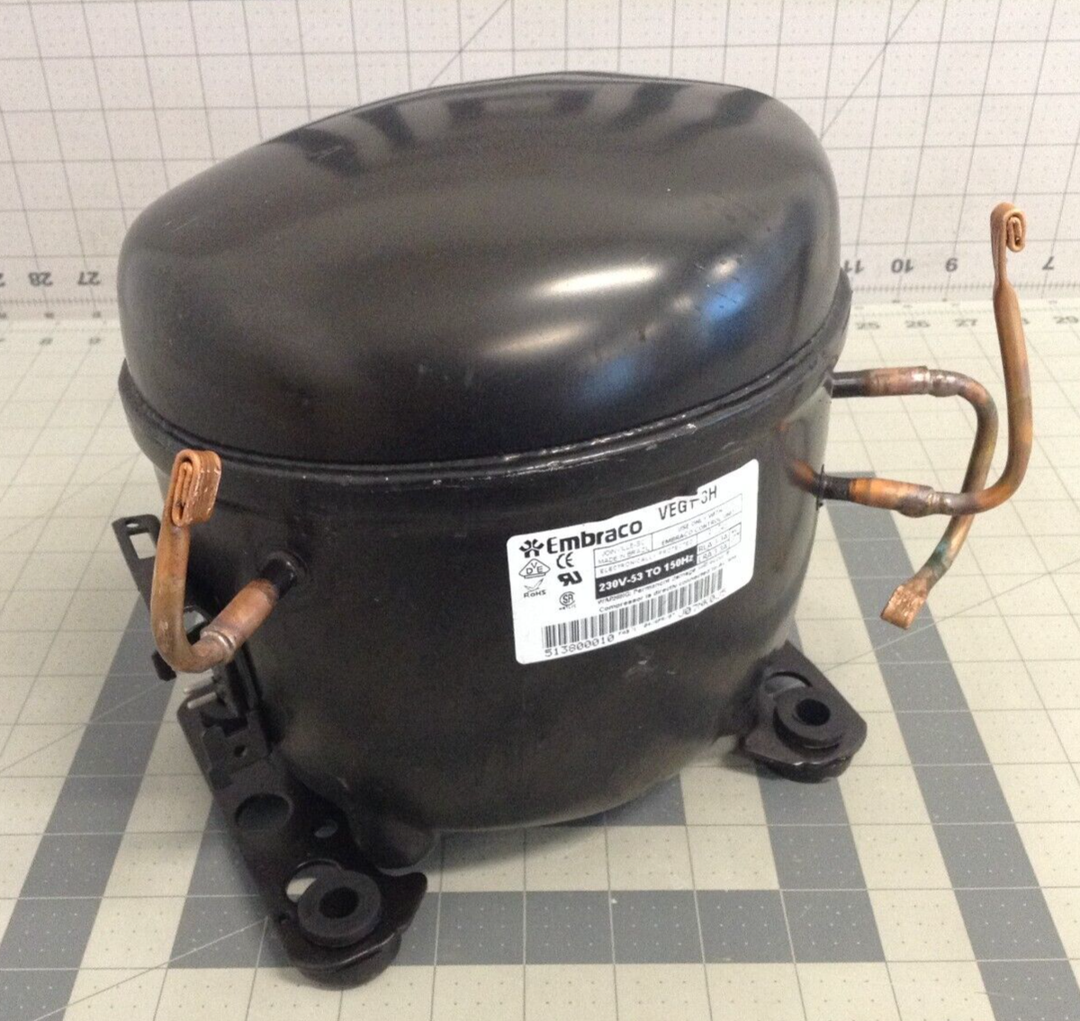 Whirlpool KitchenAid Dacor GE Refrigerator Compressor VEGT 8H