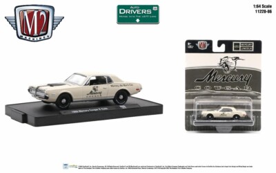 M2 Machines 1968 Mercury Cougar R Code Auto-Drivers R86 Limited