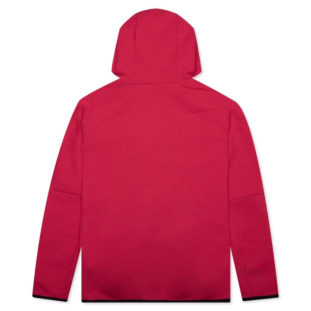 Nike Tech Fleece Windrunner Hoodie Very Berry Red Pink