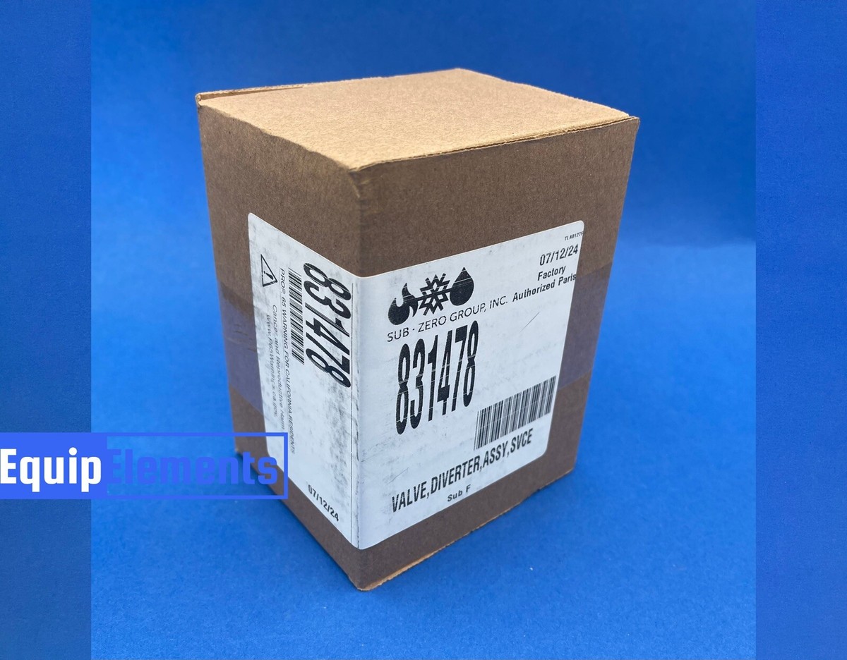 831478 COVE VALVE DIVERTER ASSY 831459 NEW Factory Certified Part