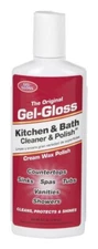 Original Gel-Gloss Kitchen & Bath Cleaner & Cream Wax Polish No Scent 8 oz