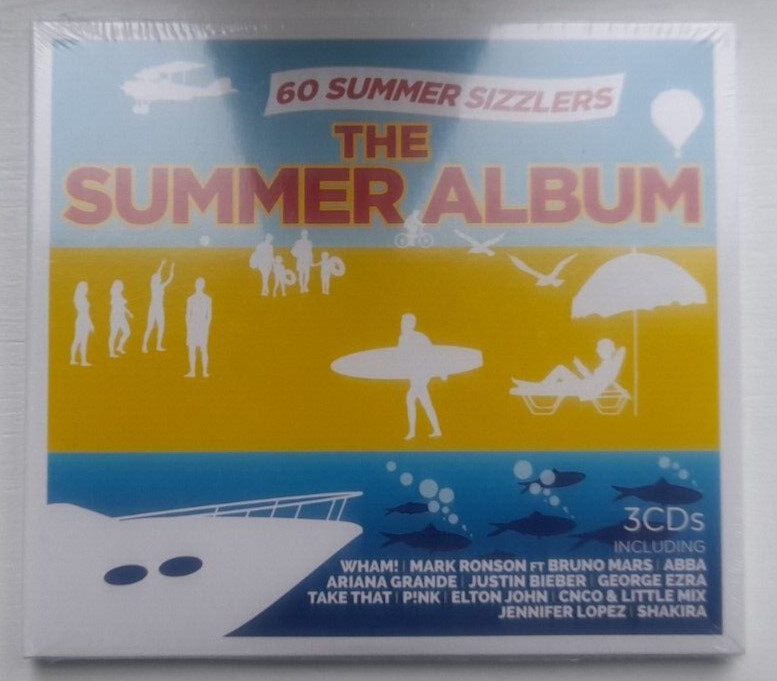 The Summer Album (3 CDs, 2019) Sony Music 60 Summer Sizzlers Hip Hop/Pop/Latin