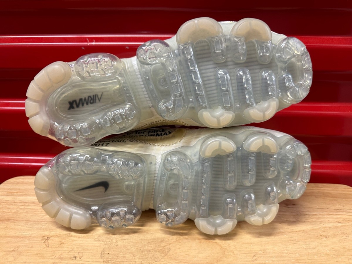 NEW Nike The 10 Air VaporMax FK White Black Total Orange AA3831