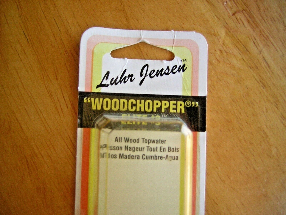 NUEVA PICADORA DE MADERA LUHR JENSEN ELITE #3 RANA Topwater de colección Foto 2 de 4