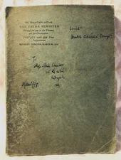 SIGNED Hall Caine - The Prime Minister - 1st/1st 1918 - Scarce Uncorrected Proof