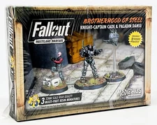 Modiphious: Fallout Wasteland Warfare Knight-Captain Cade & Paladin Danse SEALED