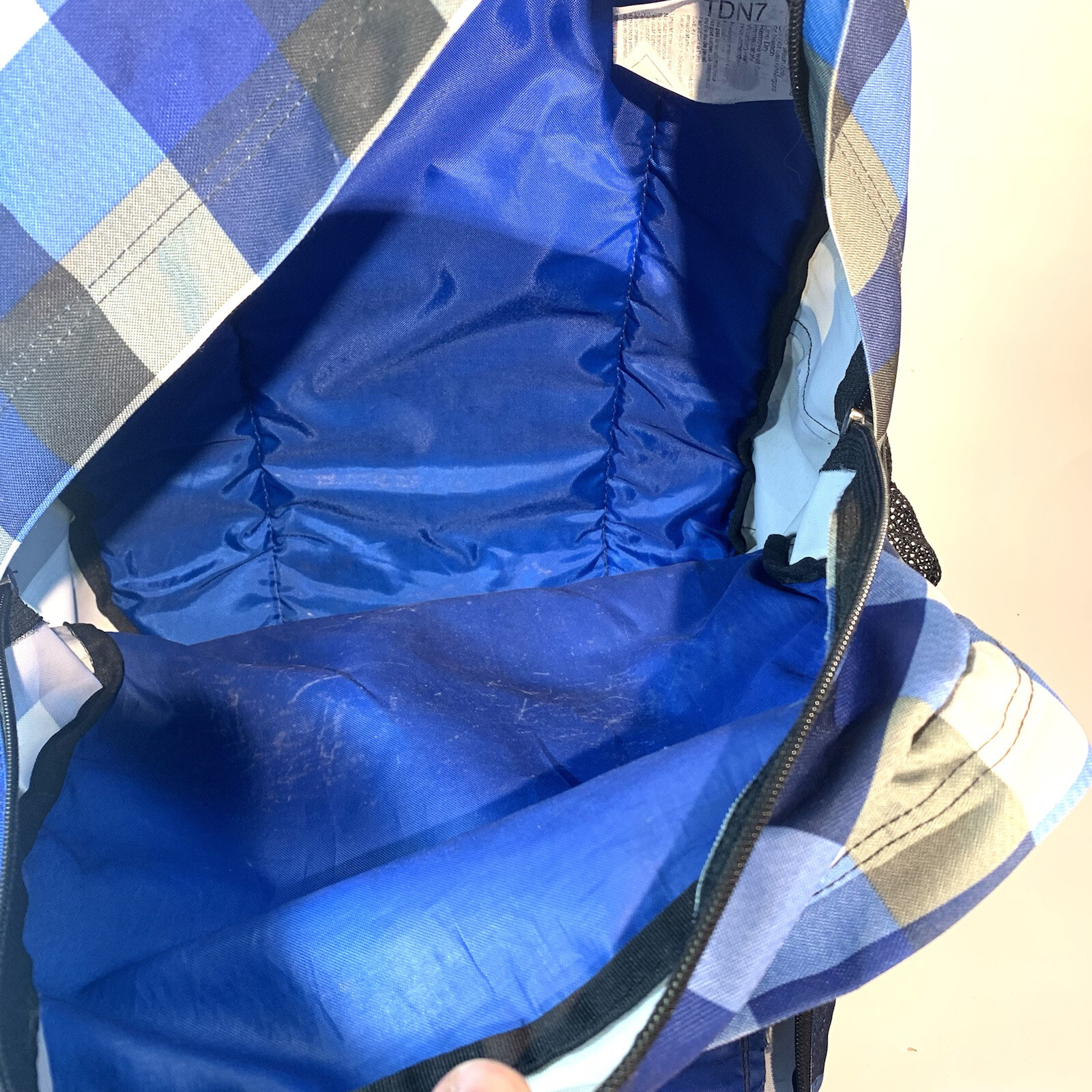 Jansport Checkered Pattern Backpack Gem