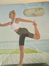 APEXUP Yoga Shorts 2 Pack, Women, S, Chiseled Stone 