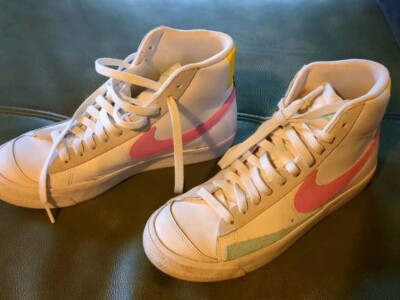NIKE BLAZER MID VINTAGE '77 White/Pink | Größe  39