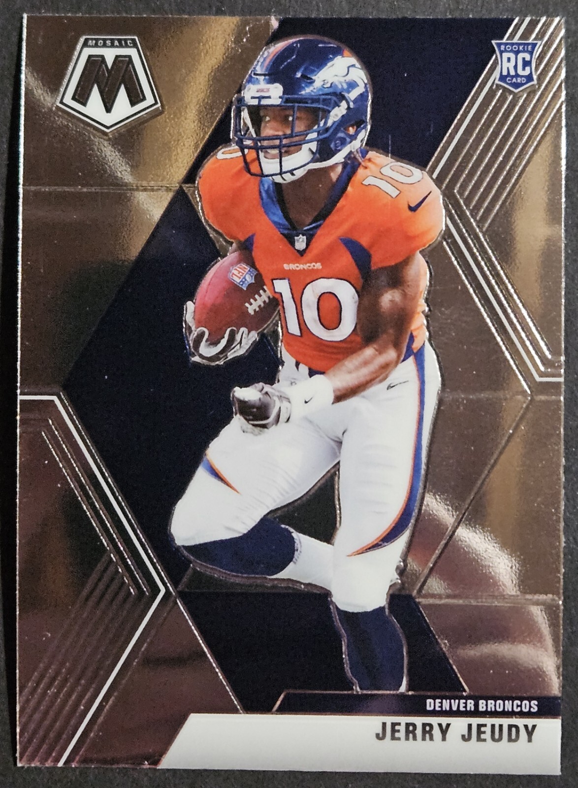2020 Panini Mosaic #206 Jerry Jeudy Rookie RC Alabama Crimson Tide