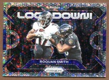Roquan Smith 2023 Panini Prizm Lockdown! Prizms No Huddle