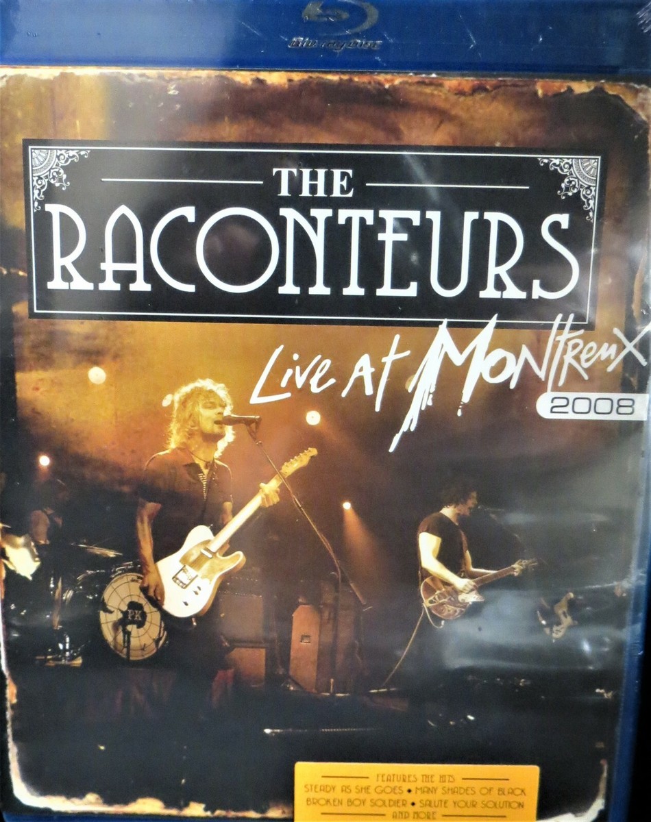 The Raconteurs: Live at Montreux 2008 New Blu-Ray Jack White, 16
