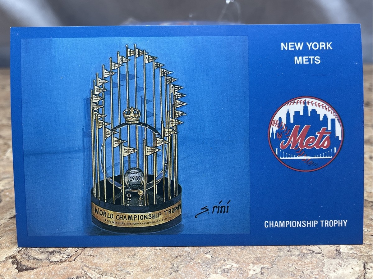 The Amazing Mets Champions ポスター額入り New York Mets 1969 Team 15x19 inch rolled wall poster Amazin