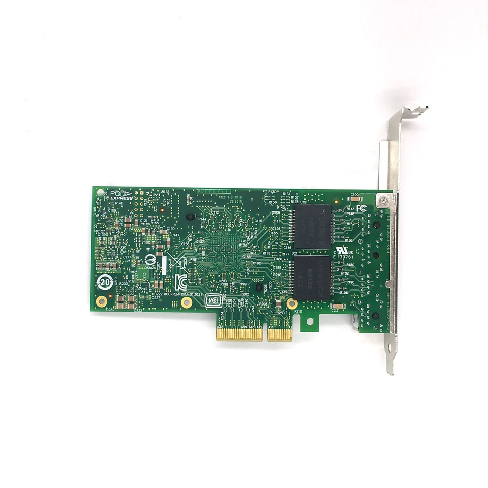 NEW Intel I350-T4V2 i350-T4 PCIe x4 Ethernet Adapter NIC Network Quad Ports Card - Image 4 of 4
