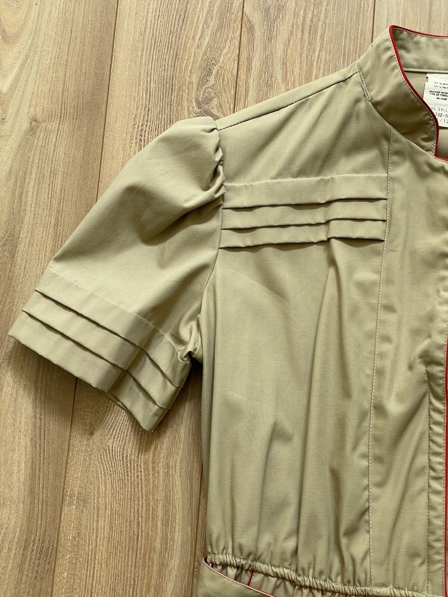 beige summer midi dress Virgo Shirt Dress main image 1