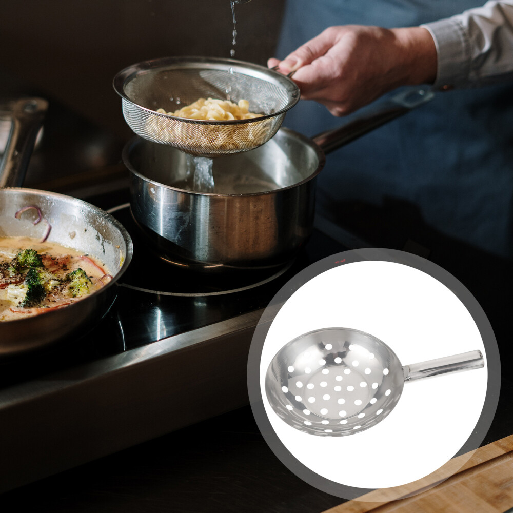 Stainless Steel Colander Fine Mesh Strainer Pasta Sifter Sieve