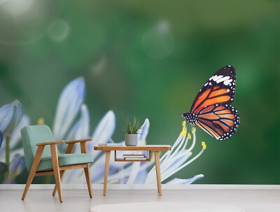 3D Butterfly Animal ZHUA1441 Wallpaper Wall Murals Removable Self-adhesive Ann