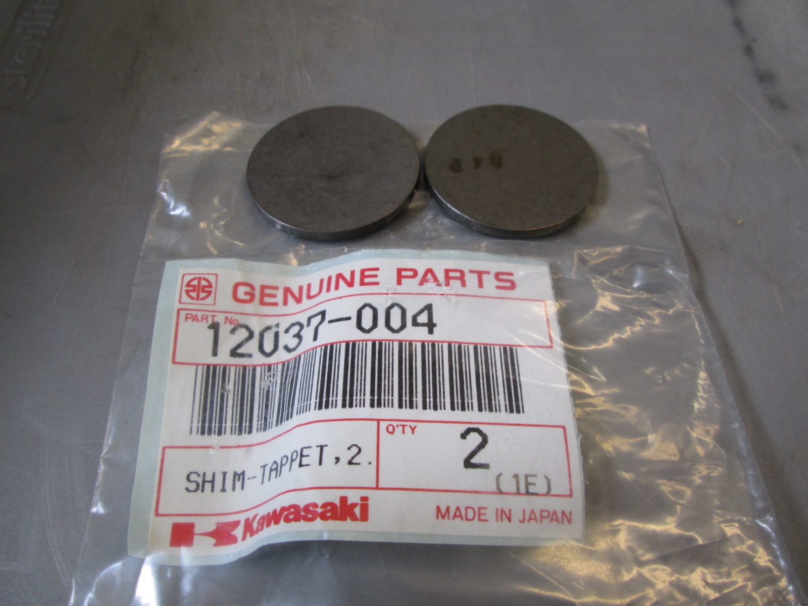 Купить Прокладки толкателя NOS Kawasaki OEM 2,15T 78-99 KZ1000 81