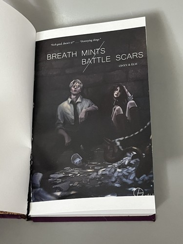 Breath Mints Battle Scars- Onyx & Elm - 2020- Rare Copy- Inset Cover Detail - Picture 7 of 14