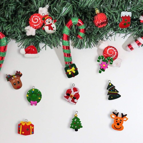 30pcs Mini Christmas Ornaments for Mini Tree Decorations Small Christmas Orna... - Picture 9 of 9