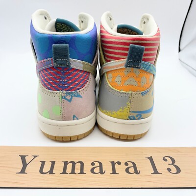 Nike SB Dunk High Thomas Campbell What the 918321-381 Men's Size