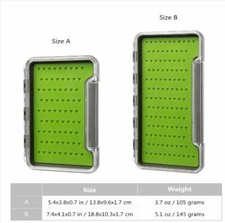 Fly Box Magnet Foam Compartment Fly Fishing B...