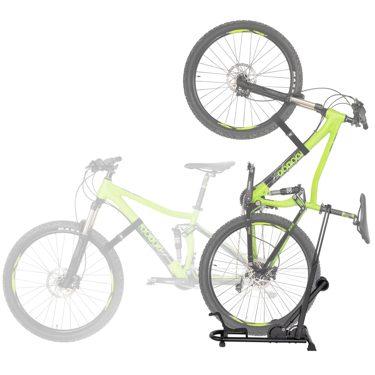 Bike stand with wheels sales