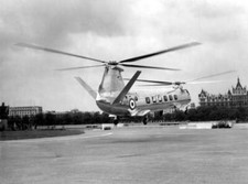Bristol 173 twin engine RAF evaluation helicopter helicopter - 1955 Old Photo