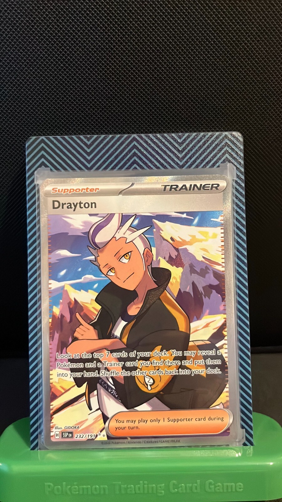 Drayton 232/191 Sv08: Surging Sparks Illustration Rare Full Art Holo Pokemon TCG
