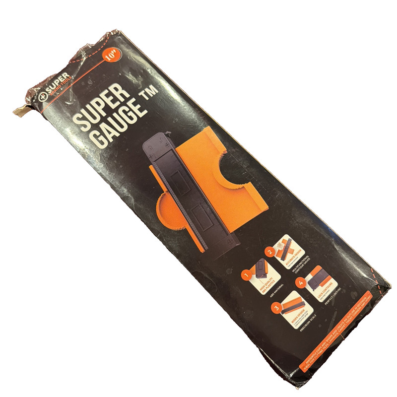 10 Inch Contour Gauge Profile Tool with Lock, Super Gauge Shape and Outline Tool