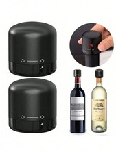 🍷✨ Wine Bottle Vacuum Stopper – Reusable Seal to Keep Wine Fresh & Flavorful