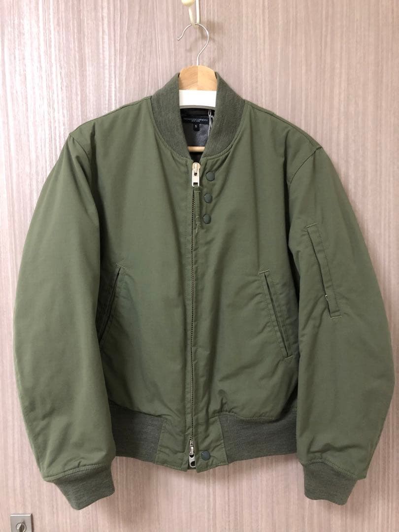 Engineered Garments Ripstop Aviator Jacket MA1 Ol… - image 1