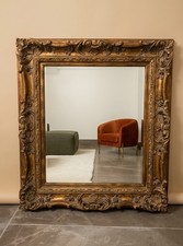 Antique Gold Ornate Mirror Frame - Rococo Bar...