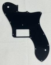 Black 3-Ply For Fender US 72 Telecaster Deluxe Re-Issue Style Guitar Pickguard