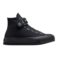 Converse Big Kids' Chuck Taylor All Star Eva Lift Shoes - Black/Black/Black