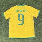 Brazil 2006 World Cup Home Ronaldo Nazario #9 Men’s M/S — photo 1