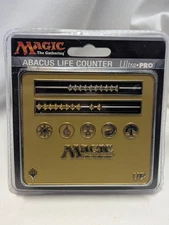 Magic the Gathering MTG Ultra Pro Gold Abacus Life Counter Premium Solid Metal