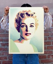 OBEY - Shepard Fairey MARILYN SUNRISE ScreenPrint onSpe Signed/Numbered