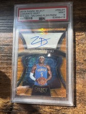 2019 Panini Select Rookie Signatures Luguentz Dort  Neon Orange Pulsar Prizm /35